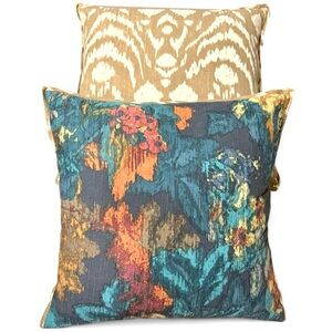 TWO Pottery Barn XL Pillows + Down Inserts